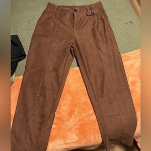 Brown dress pants